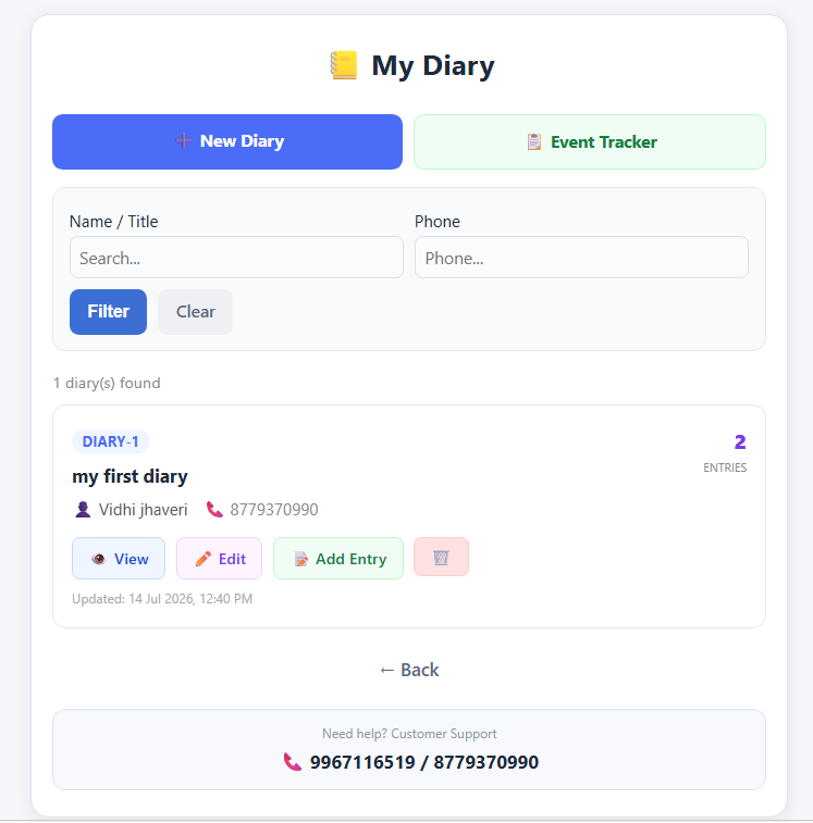 My Diary